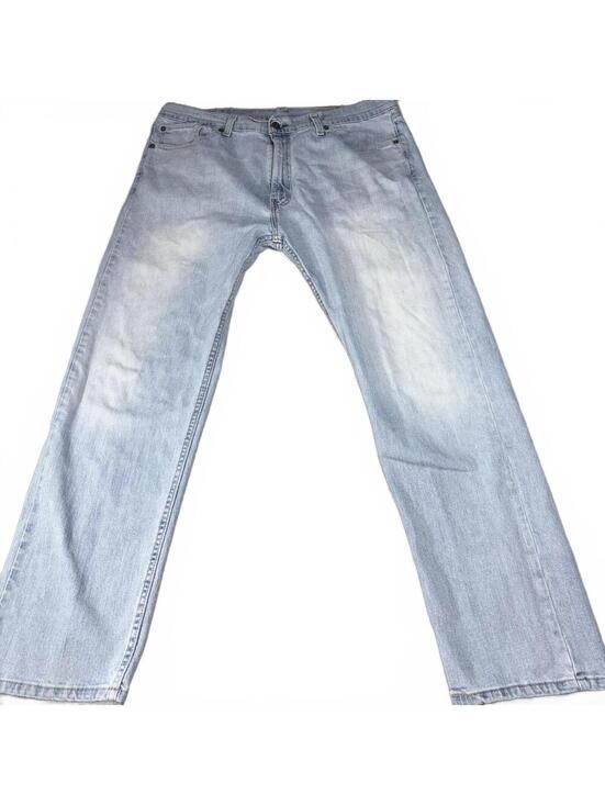 Levi's Other - Levi's 505 Men’s 40 x 32 Straight Relaxed Light Wash Denim Jeans Work Or Casual